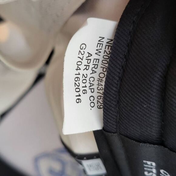 New Era ACC Football Adjustable Baseball Cap NWT White Unisex One Size - Picture 6 of 6